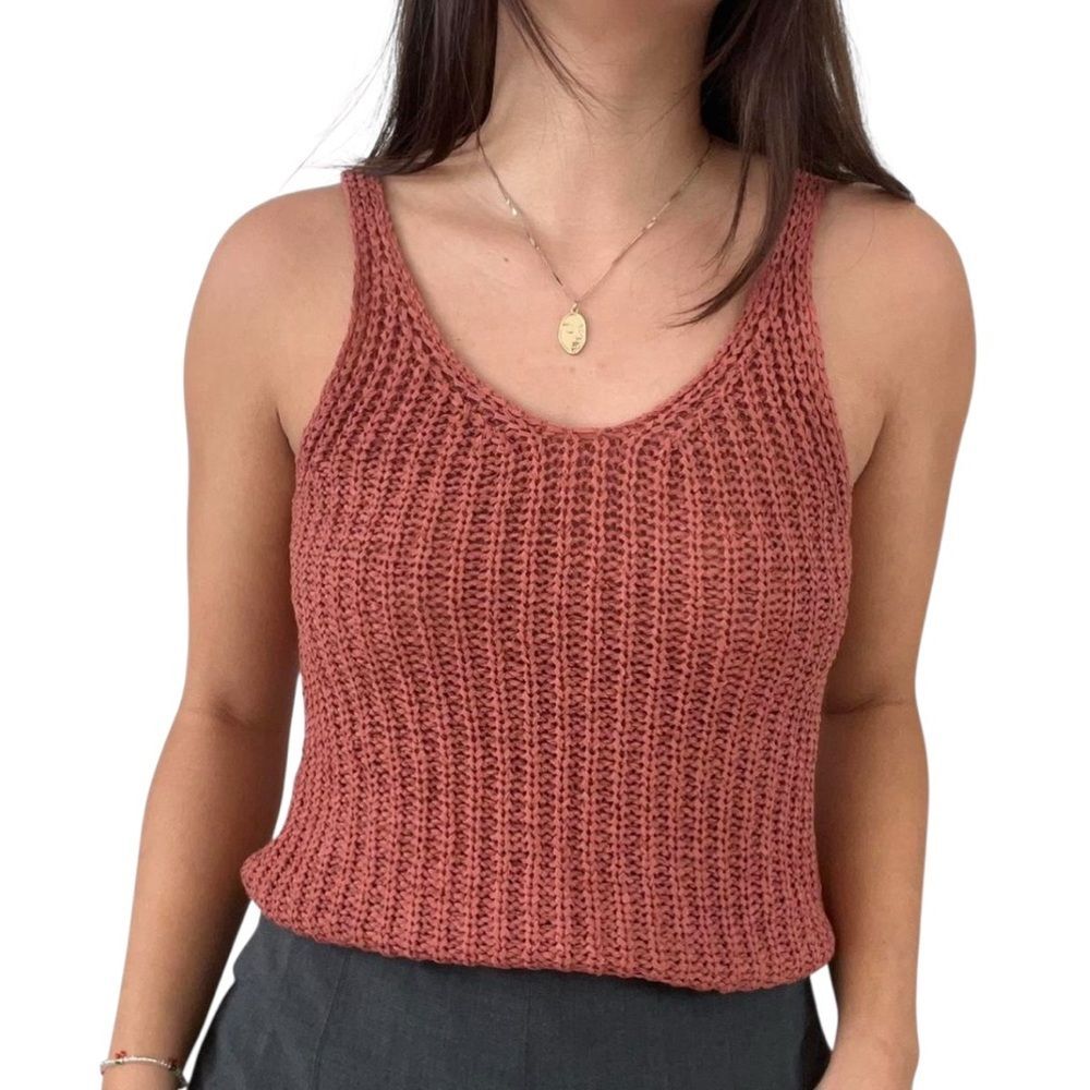 moon & madison Women’s Knit Tank Top | Size Large